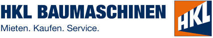 Logo: HKL BAUMASCHINEN GmbH - Partner bei Abbruch Rückbau Sanierung