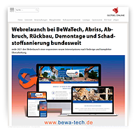 BeWaTech - Presse-Screenshot GÜTSEL Online